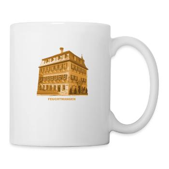 Feuchtwangen Mittelfranken Ansbach Franken Bayern - Tasse - Weiß - Rechts