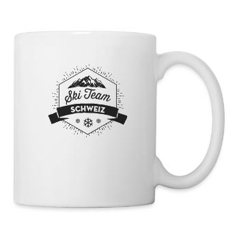Skiteam Schweiz - Tasse - Weiß - Rechts