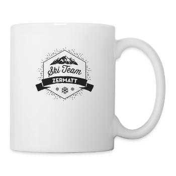 Ski Team Zermatt - Mug - white - Right
