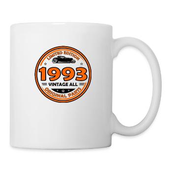 vintage 1993 - Mug blanc - blanc - Droite