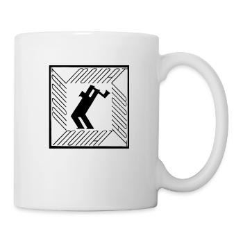Der Gitarrist von Funknstein - Tasse - Weiß - Rechts