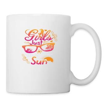 Girls just wanna have Fun - Tasse - Weiß - Rechts