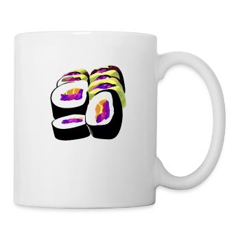Sushi - Mug blanc - blanc - Droite