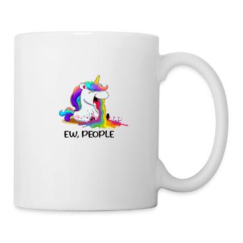 Ew People Einhorn - Tasse - Weiß - Rechts
