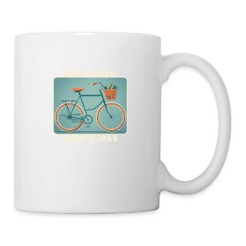 Vélo plus - Mug blanc - blanc - Droite