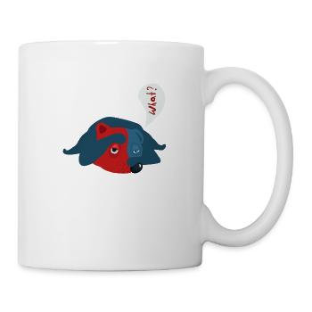 Hund - Tasse - Weiß - Rechts