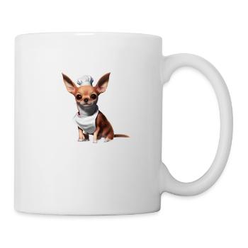Chihuahua Dog Restaurateur Dogs Chihuahua Puppy - Mug - white - Right