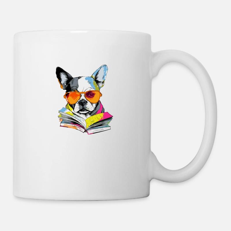 Lassi the learned dog - Mug - white