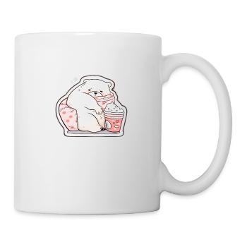 Club animalier confortable - Mug blanc - blanc - Droite