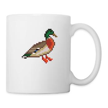 Vogel - Tasse - Weiß - Rechts