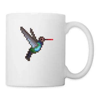 Vogel - Tasse - Weiß - Rechts