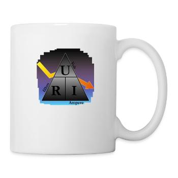 Elektriker - Strom, Spannung, Widerstand - URI - Tasse - Weiß - Rechts
