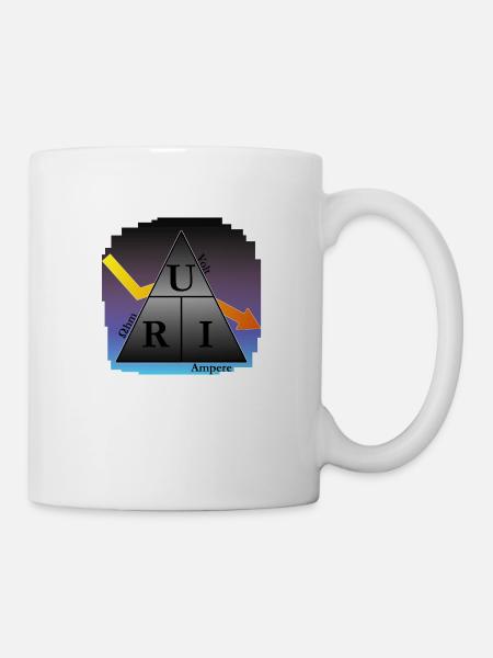 Elektriker - Strom, Spannung, Widerstand - URI - Tasse - Weiß