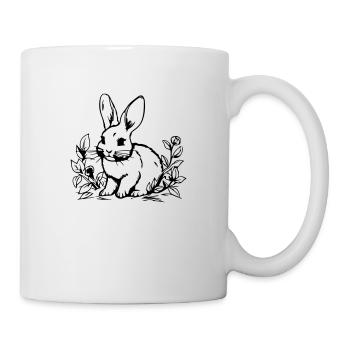 niedlich - Tasse - Weiß - Rechts