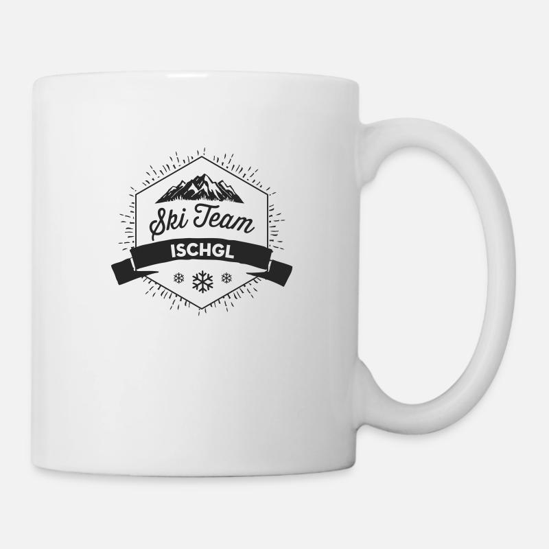 Équipe de ski Ischgl - Mug blanc - blanc