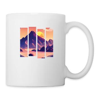Mountains Hiking Hiking Mountain Hiking Mountain Hikers - Mug - white - Right