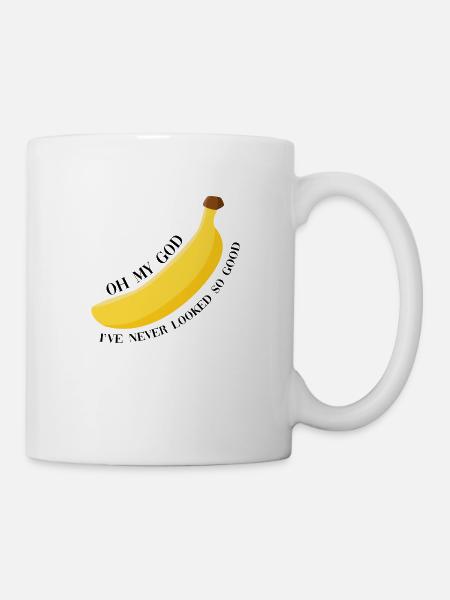 CL16 Banana - Tasse - Weiß