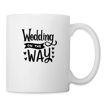 Wedding on the way - Tasse - Weiß - Rechts