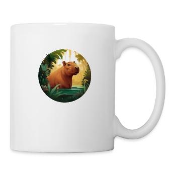 Bathing Capybara - Mug - white - Right