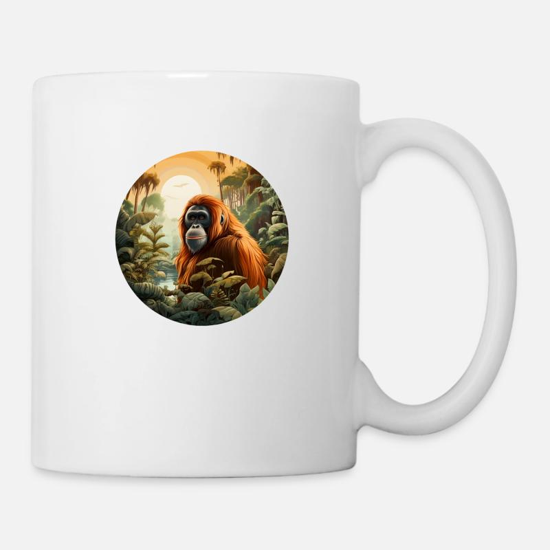 Orang Utan - Tasse - Weiß