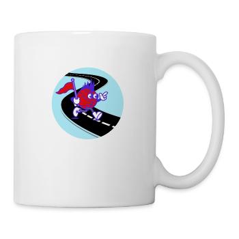 Basketball Straße - Tasse - Weiß - Rechts