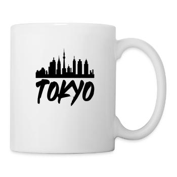Tokyo Skyline - Mug blanc - blanc - Droite