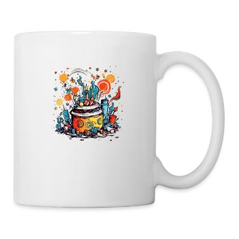 Geburtstagstorte Nr. 2 - Tasse - Weiß - Rechts