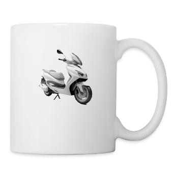 Sports scooter - Mug - white - Right