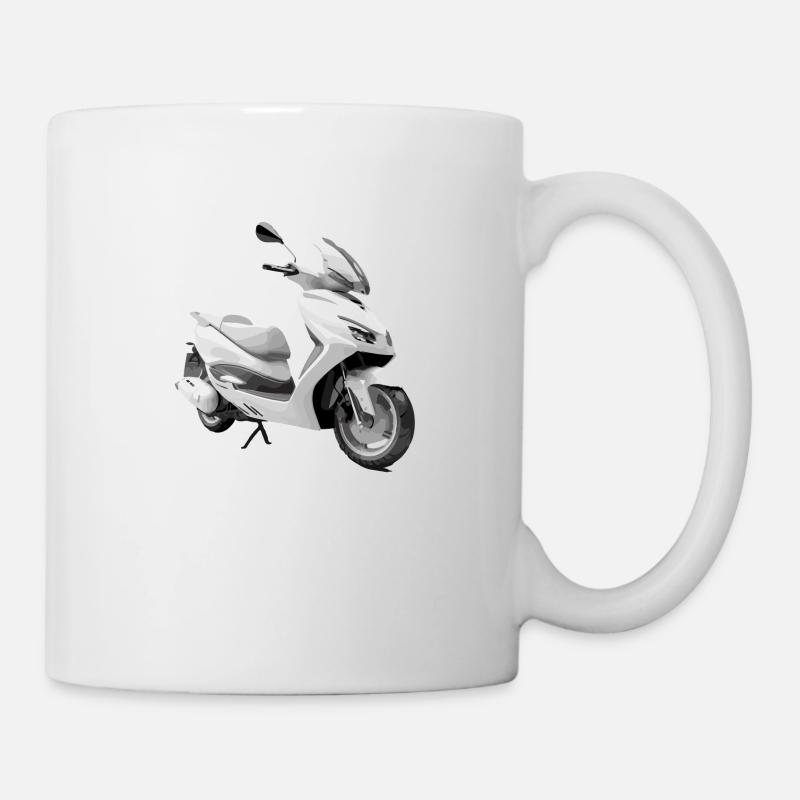 Scooter de sport - Mug blanc - blanc