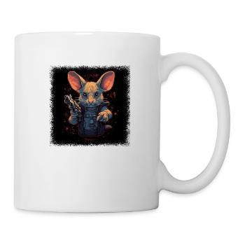 animal lovers pork happy bday cool piglets grunter - Tasse - Weiß - Rechts