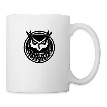 Owl Owl Bird Birds - Mug - white - Right