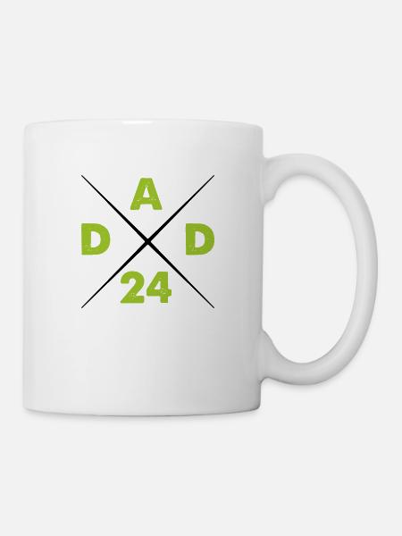 dad 24 - Tasse - Weiß