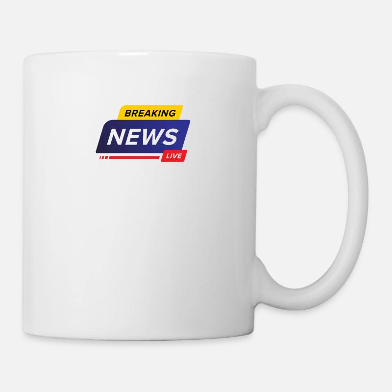 Dernières nouvelles - Mug blanc - blanc
