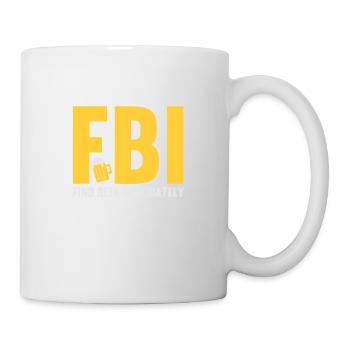 FBI Find Beer Immediately - Mug - white - Right