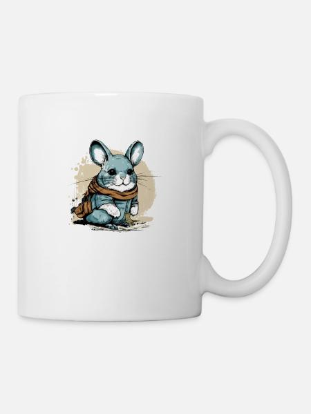 Blinki Chinchilla - Tasse - Weiß