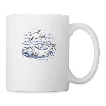 Dolphins - Mug - white - Right