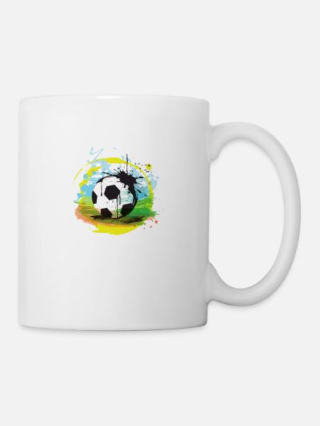 Football has many colors - Mug - white