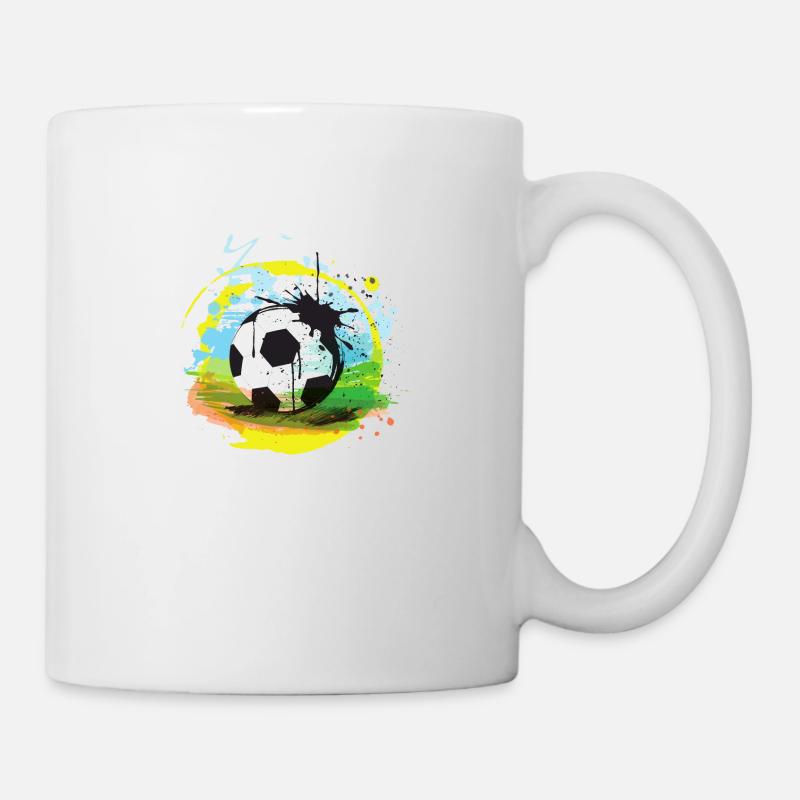 Football has many colors - Mug - white