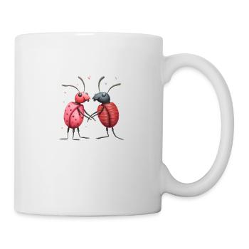 Insekt Beziehung - Tasse - Weiß - Rechts
