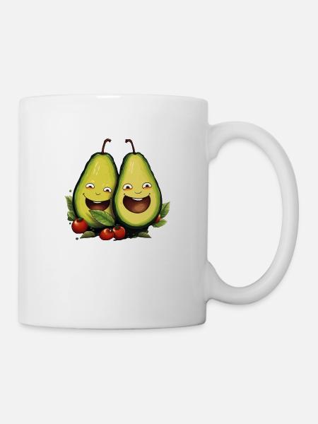 Couple d’avocats - Mug blanc - blanc