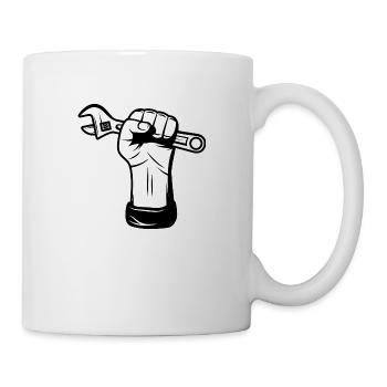 Artisan bricoleur Artisan Artisan Outil Construction - Mug blanc - blanc - Droite