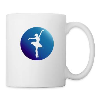 Danse Musique de danse - Mug blanc - blanc - Droite