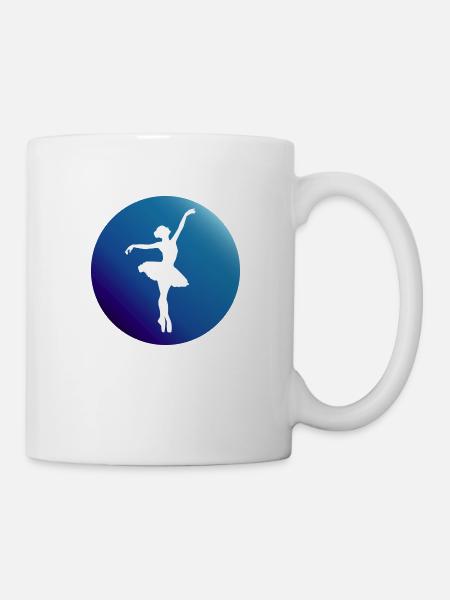 Danse Musique de danse - Mug blanc - blanc