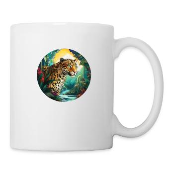 Jaguar - Tasse - Weiß - Rechts