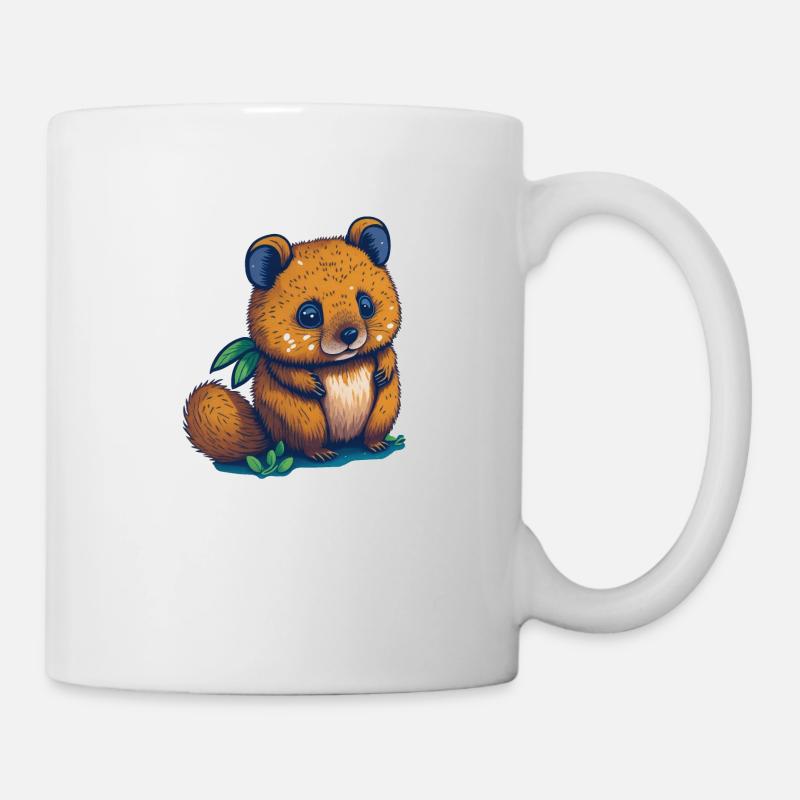 Quokka mignon - Mug blanc - blanc
