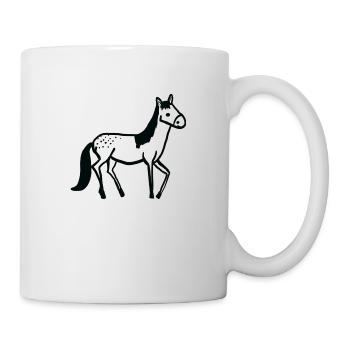 Helga the Horse - Tasse - Weiß - Rechts
