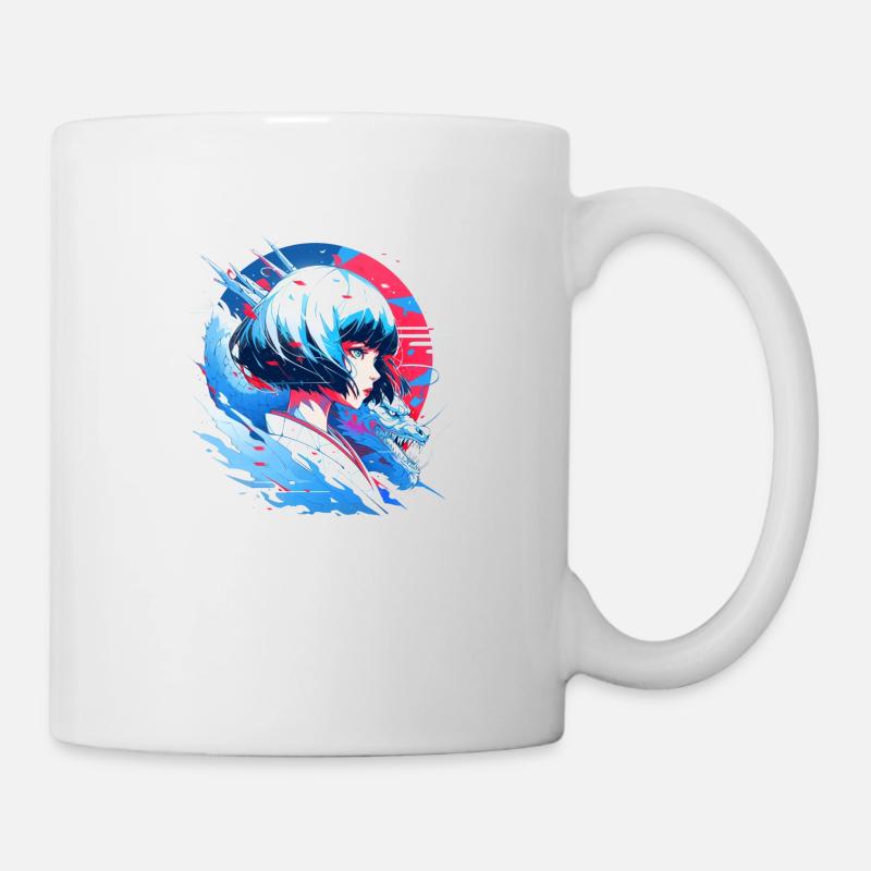 Fille au dragon - Nami - Mug blanc - blanc