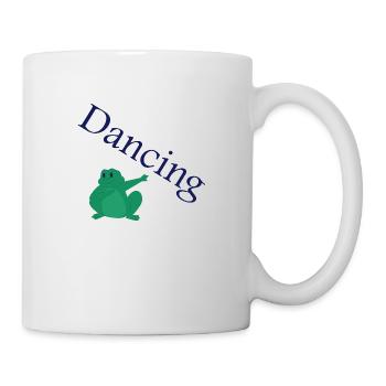 Dancing Dance Music - Mug - white - Right