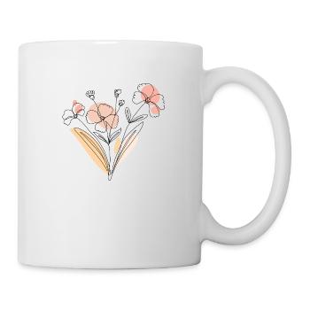 Wildflowers Flowers Nature Bouquet - Mug - white - Right