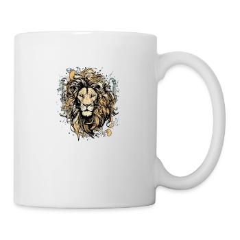 Grik der Löwe - Tasse - Weiß - Rechts
